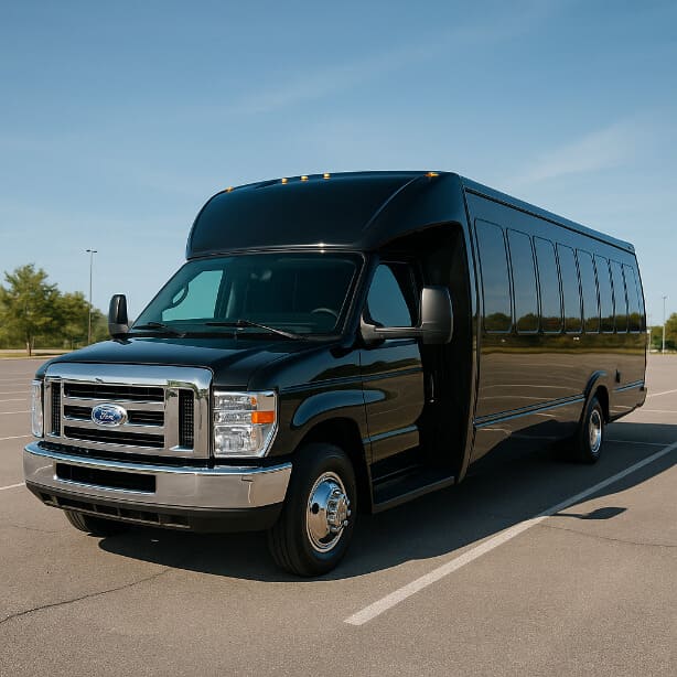 Laredo Shuttle Bus Rentals 18 Passenger Shuttle Bus