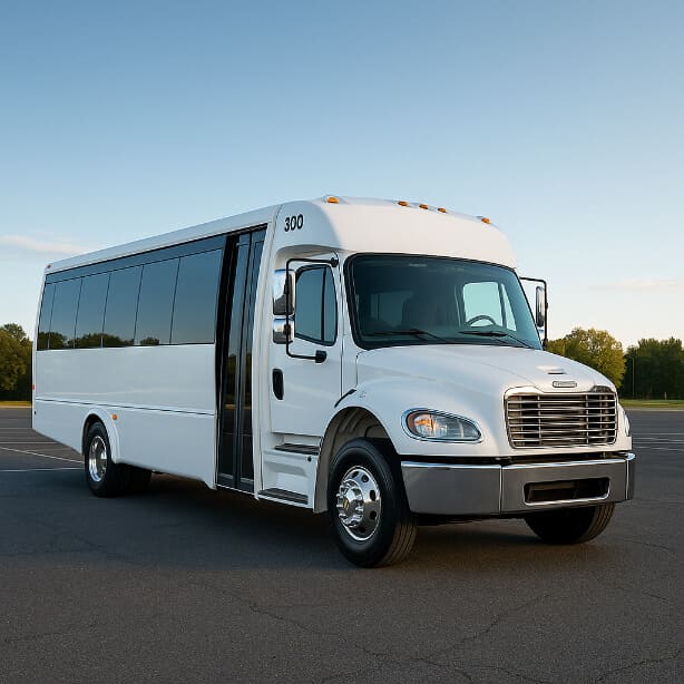 Laredo Shuttle Bus Rentals 25 Passenger Shuttle Bus