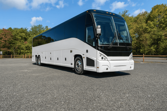 Laredo Shuttle Bus Rentals 56 Passenger Shuttle Bus